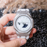Mod Kit for Casioak GA2100 GMAS2100 Gen4 Modification Kit Bezel Emery Frosted Steel Case Band for GA-2100/2110 Metal Bezel Rubber Strap