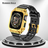 Correa Stainless Steel Band Case For Apple Watch Ultra 49mm 8 7 6 5 4 3 Band 45mm 44mm Bumper frame iwatch series 40mm 41mm Mod