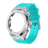 Casioak For Casio GA2100  GMAS2100 Gen4 Gen5 4th Generation Mod kit Set Refit Rubber strap Full Steel Metal Case Band GA-2100