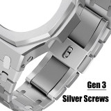 GEN5 GEN4 Casioak Mod Kit for GA2100 Gmas2100 Metal Bezel for G Shock 4th Generation Stainless Steel Watch Case Strap for GA2110