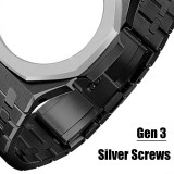 GEN5 GEN4 Casioak Mod Kit for GA2100 Gmas2100 Metal Bezel for G Shock 4th Generation Stainless Steel Watch Case Strap for GA2110