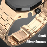GEN5 GEN4 Casioak Mod Kit for GA2100 Gmas2100 Metal Bezel for G Shock 4th Generation Stainless Steel Watch Case Strap for GA2110