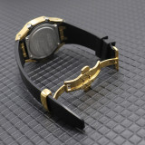 Casioak Carbon Fiber Case For GA2100 2110 Gen3 Gen4 Modification Kit Luxury Protective Rubber Sports Band Butterfly Buckle