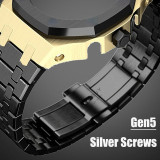 GEN5 GEN4 Casioak Mod Kit for GA2100 Gmas2100 Metal Bezel for G Shock 4th Generation Stainless Steel Watch Case Strap for GA2110