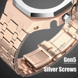GEN5 GEN4 Casioak Mod Kit for GA2100 Gmas2100 Metal Bezel for G Shock 4th Generation Stainless Steel Watch Case Strap for GA2110