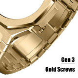 GEN5 GEN4 Casioak Mod Kit for GA2100 Gmas2100 Metal Bezel for G Shock 4th Generation Stainless Steel Watch Case Strap for GA2110