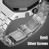 GEN5 GEN4 Casioak Mod Kit for GA2100 Gmas2100 Metal Bezel for G Shock 4th Generation Stainless Steel Watch Case Strap for GA2110