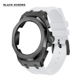 Casioak For Casio GA2100  GMAS2100 Gen4 Gen5 4th Generation Mod kit Set Refit Rubber strap Full Steel Metal Case Band GA-2100