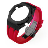 GM2100 Refit Mod kit Frame Bumper GEN4 For Casioak Watch Stainless Steel Metal Case Bezel Rubber Strap Band With Screws Correa