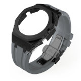 GM2100 Refit Mod kit Frame Bumper GEN4 For Casioak Watch Stainless Steel Metal Case Bezel Rubber Strap Band With Screws Correa