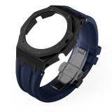 GM2100 Refit Mod kit Frame Bumper GEN4 For Casioak Watch Stainless Steel Metal Case Bezel Rubber Strap Band With Screws Correa