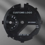DIY DialWith Logo For GA-2100 2110 Modification Kit Accessories For Casioak GA2100 GA2110 Modified  Watch Hands Scale Ring Index