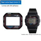 Modified Screen Protector Watch Mirror Protective Film For Casio Small Squar DW5600 3229 DW-5600 GW-B5600 DW-5635 Tempered Film