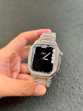 Luxury Diamond Mod Kit Case Band for IWatch Luxury for Apple Watch Strap 44mm 45mm Refit Accessoires watch case stainless steel