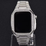 Luxury Diamond Mod Kit Case Band for IWatch Luxury for Apple Watch Strap 44mm 45mm Refit Accessoires watch case stainless steel