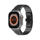 Stainless Steel Strap for Apple Watch Ultra Band 49mm Shining Link Metal Bracelet Iwatch 8 7 6 5 4 42mm 44mm 45mm Luxury Correa