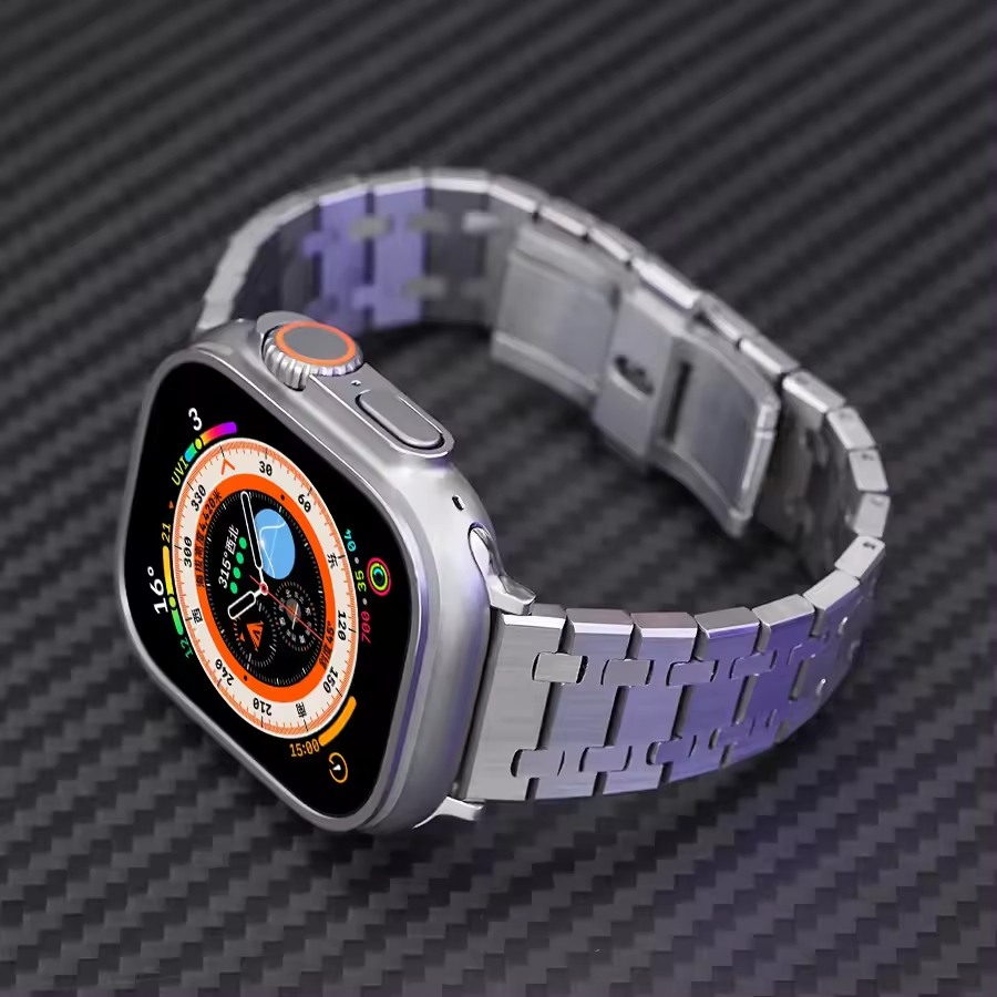 Luxury Bracelet Band For Iwatch Ultra 8 7 6 5 4 3 2 Stainless Steel Strap 49mm 44mm 45mm 42mm 41mm for Apple Watch Band