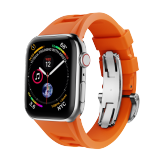 Sports Silicone strap For Apple Watch Ultra 2 1 49mm 45mm 44mm 42mm Band Correa For iWatch Series 9 8 7 6 5 4 SE Rubber Bracelet