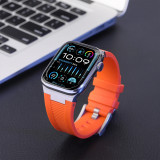 Soft Silicone Strap For Apple Watch Ultra 2 49mm 45mm 44mm 42mm Sport Rubber Band For iWatch Series 9 8 7 6 5 se Bracelet Sport style