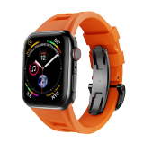Sports Silicone strap For Apple Watch Ultra 2 1 49mm 45mm 44mm 42mm Band Correa For iWatch Series 9 8 7 6 5 4 SE Rubber Bracelet