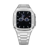 Modification Kit Metal Bezel For Apple Watch 7 6 5 4 42mm 44mm 45mm watchcase frame Metal Strap Replacement for iWatch band 41mm