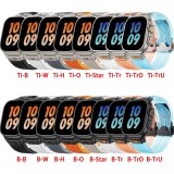 Rubber Band for IWatch 6 5 4 3 Se 44mm 42mm Bracelet Silicone Sports Strap for Apple Watch Ultra 2 49mm Series 9 8 7 45mm 44mm