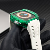 Transparent integrated watch strap 49mm ultra Suitable for Apple S8 9th generation iwatch strap apple watch
