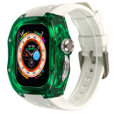 Transparent integrated watch strap 49mm ultra Suitable for Apple S8 9th generation iwatch strap apple watch