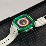 Transparent integrated watch strap 49mm ultra Suitable for Apple S8 9th generation iwatch strap apple watch
