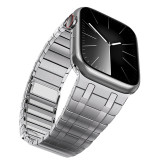 Magnetic Men Strap IWatch Series 9 8 7 6 5 4 Se Ultra 2 Titanium Color Stainless Steel Band for Apple Watch 49mm 45mm 44mm 42mm