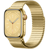 Luxury Magnetic Metal Strap for Apple Watch 9 8 Band Ultra 2 49mm 42 44 45mm Titanium Color Bracelet for iWatch 7 se 6 5 40 41mm