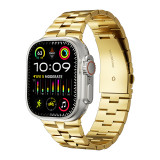 49MM 45 44 42MM business unique design strap suitable for Apple watch strap stainless steel strap iwatchs 9 ultra/2 high-end metal wrist strap