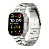 49MM 45 44 42MM business unique design strap suitable for Apple watch strap stainless steel strap iwatchs 9 ultra/2 high-end metal wrist strap