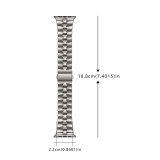 49MM 45 44 42MM business unique design strap suitable for Apple watch strap stainless steel strap iwatchs 9 ultra/2 high-end metal wrist strap