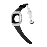 Rubber Band &Case Set 45mm 44mm 42mm Mod Kit for iWatch Strap Modification Kit For Apple watch Case 7 6 SE 5 4
