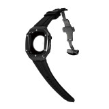 Rubber Band &Case Set 45mm 44mm 42mm Mod Kit for iWatch Strap Modification Kit For Apple watch Case 7 6 SE 5 4