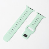Silicone Rubber Band for IWatch Series 7 Ultra 8 6 5 4 Silicone Watch Strap for Apple Watch Band 49mm 41mm 45mm Smartwatch Strap