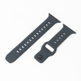 Silicone Rubber Band for IWatch Series 7 Ultra 8 6 5 4 Silicone Watch Strap for Apple Watch Band 49mm 41mm 45mm Smartwatch Strap