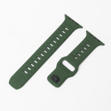 Silicone Rubber Band for IWatch Series 7 Ultra 8 6 5 4 Silicone Watch Strap for Apple Watch Band 49mm 41mm 45mm Smartwatch Strap