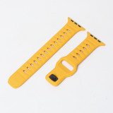 Silicone Rubber Band for IWatch Series 7 Ultra 8 6 5 4 Silicone Watch Strap for Apple Watch Band 49mm 41mm 45mm Smartwatch Strap