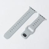 Silicone Rubber Band for IWatch Series 7 Ultra 8 6 5 4 Silicone Watch Strap for Apple Watch Band 49mm 41mm 45mm Smartwatch Strap
