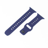 Silicone Rubber Band for IWatch Series 7 Ultra 8 6 5 4 Silicone Watch Strap for Apple Watch Band 49mm 41mm 45mm Smartwatch Strap