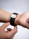 Luxury Solid Color Silicone Sports Folding Buckle Watch Band Suitable for Smartwatch Strap Series 9/10/SE/8/7/6/ultra/ultra2