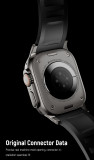 Luxury Solid Color Silicone Sports Folding Buckle Watch Band Suitable for Smartwatch Strap Series 9/10/SE/8/7/6/ultra/ultra2
