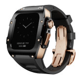 Modification Kits Voor for Apple watch band 10 9 8 7 6 Se 5 Stainless Steel Silicone Band Mod 46mm Compatible with: S10 46mm