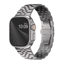 Titanium metal watch strap for Apple Watch 46mm 49mm