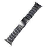 Tortoise shell pattern titanium metal watch band compatible with Apple Watch Ultra 8 7 SE 6 5 4 3