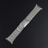 Tortoise shell pattern titanium metal watch band compatible with Apple Watch Ultra 8 7 SE 6 5 4 3