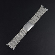 Tortoise shell pattern titanium metal watch band compatible with Apple Watch Ultra 8 7 SE 6 5 4 3