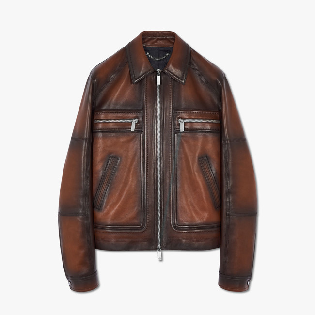 Berluti Leather Jacket Coat #nigo9972